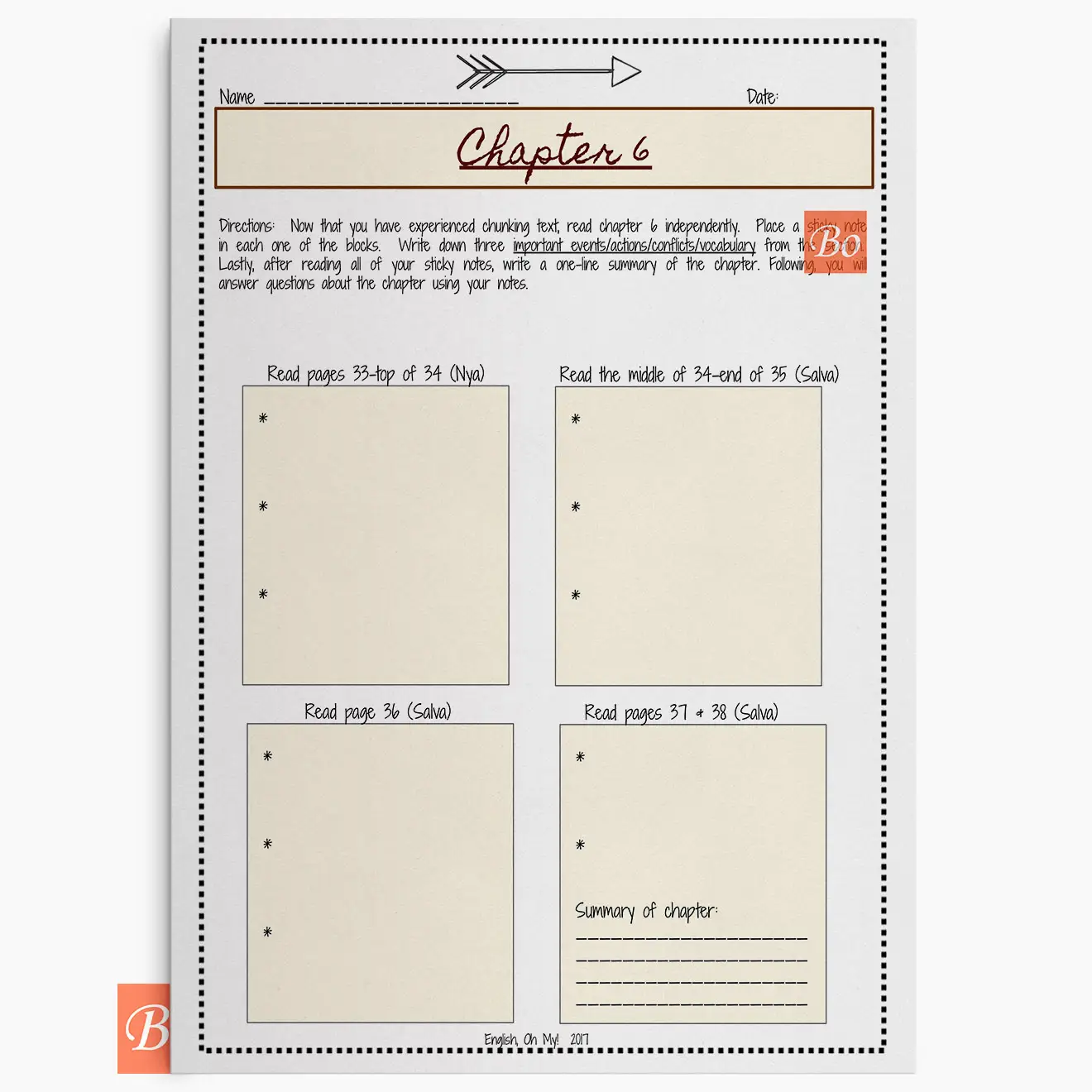 漫漫求水路阅读指南 A Long Walk to Water Literature Unit