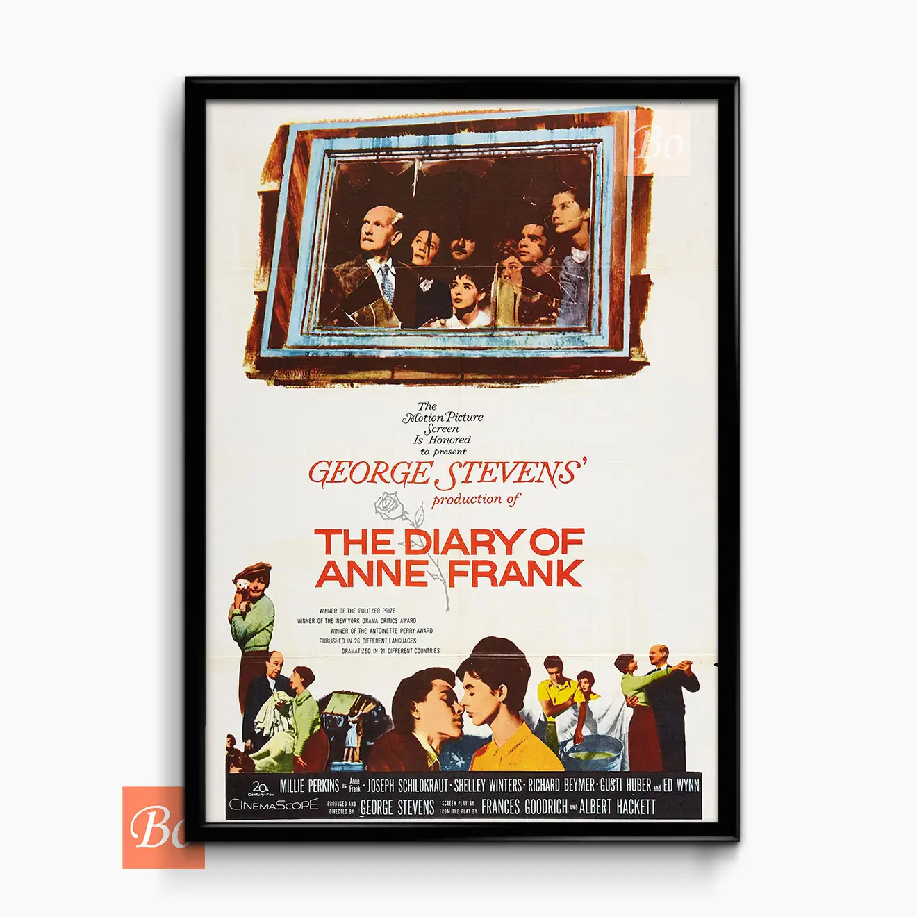 安妮少女日记 The Diary of Anne Frank 电影 (1959)